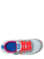Nike Grey/Red Tanjun Go Easy On Junior Trainers - Image 3 of 4