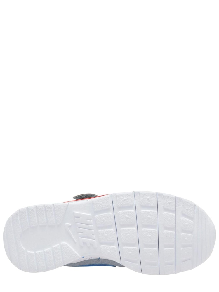 Nike Grey/Red Tanjun Go Easy On Junior Trainers - Image 4 of 4