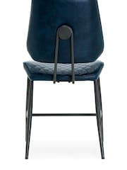 Design Décor Blue Set of 2 Carson Dining Chairs - Image 3 of 5