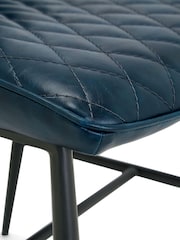 Design Décor Blue Set of 2 Carson Dining Chairs - Image 5 of 5