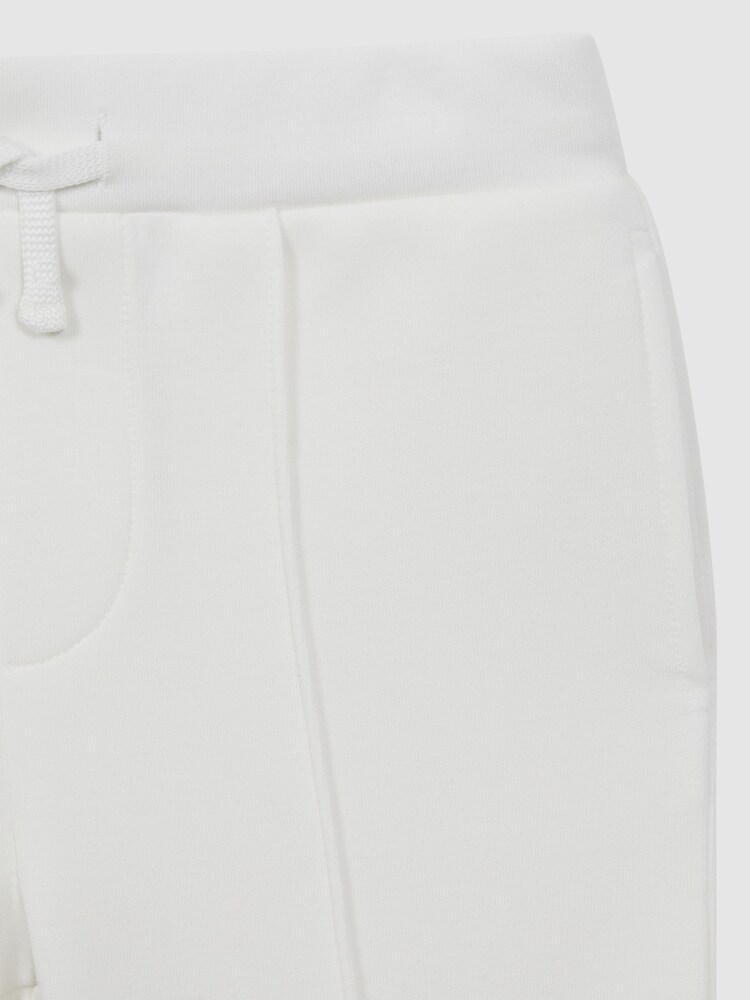 أبيض - بنطلون رياضي جيرسيه برباط شد Premier من Reiss - Image 5 of 5