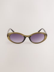 Green Oval Sunglasses - Image 4 of 5
