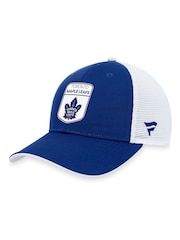 Fanatics Blue NHL Toronto Maple Leafs Authentic Pro Draft Structured Trucker Podium Cap - Image 1 of 4