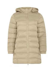 M&Co Green Petite Padded Hooded Coat - Image 5 of 6