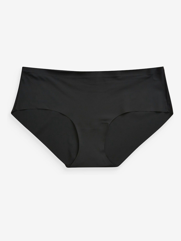 Black/White/Praline Nude Short No VPL Comfort Knickers 3 Pack - Image 2 of 7