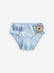 Blue/Pink 100% Cotton Paw Patrol Briefs 5 Pack (2-8yrs) - Image 3 of 8