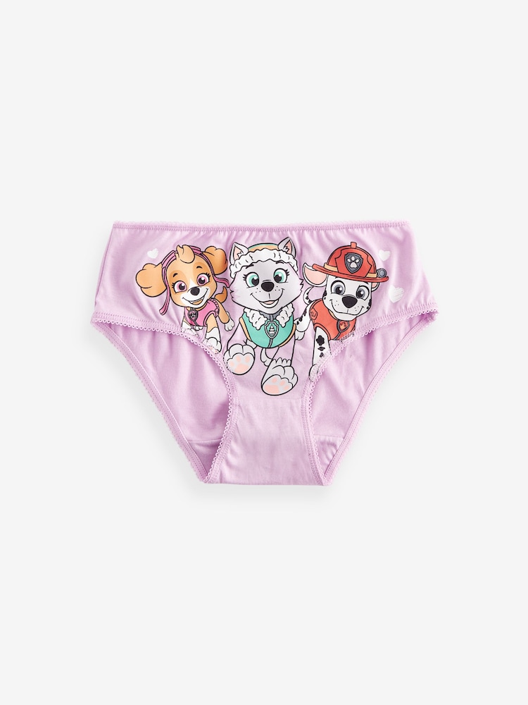 Niebieski/różowy - Zestaw 5 par majtek z motywem Paw Patrol, w 100% z bawełny (2–8 lat) - Image 5 of 8