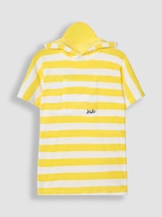 JoJo Maman Bébé Yellow Duck Towelling Hooded Robe - Image 1 of 3