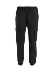 Calvin Klein Tech Cotton Stretch Black Cargo Trousers - Image 5 of 6