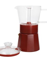 La Cafetière Red 6 Cup Glass Espresso Maker - Image 3 of 3