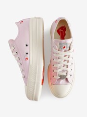 Trampki Converse Ox Lift z haftowanym motywem serca - Image 10 of 12