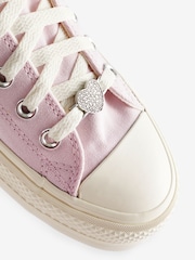 Trampki Converse Ox Lift z haftowanym motywem serca - Image 11 of 12