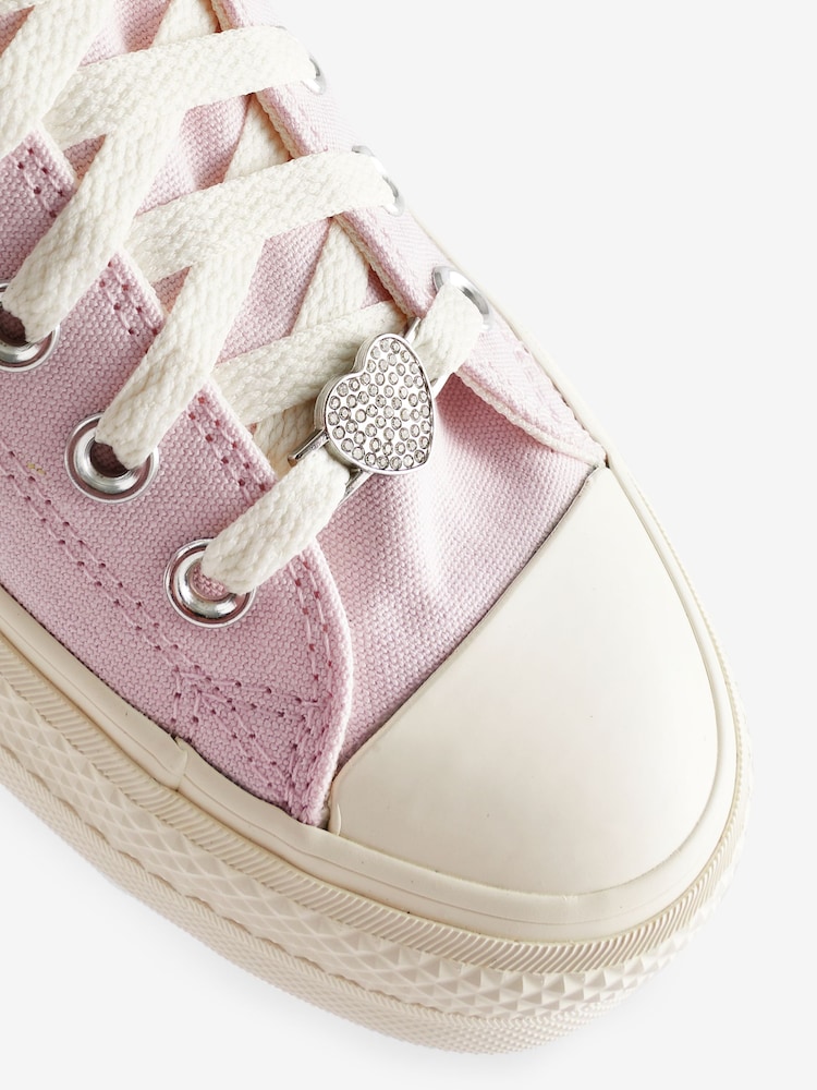 Trampki Converse Ox Lift z haftowanym motywem serca - Image 11 of 12