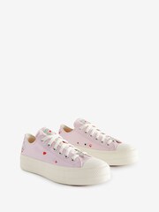 Trampki Converse Ox Lift z haftowanym motywem serca - Image 6 of 12