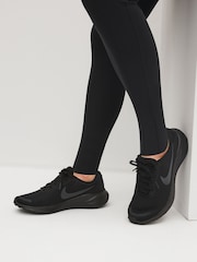 Nike Black Revolution 7 Road Running Trainers - Image 1 of 13