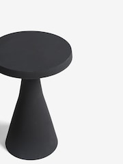 French Connection Black Metal Kaala Side Table - Image 2 of 5