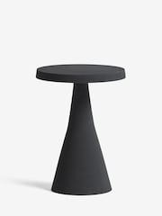 French Connection Black Metal Kaala Side Table - Image 5 of 5