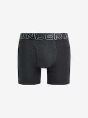 Under Armour Red/Grey 100% Cotton Performance Boxers 3 Pack - Image 6 of 6