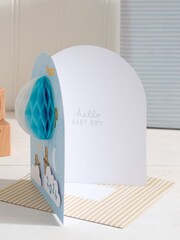 Blue Boy Born in 2024 Honeycomb Card - Image 3 of 4