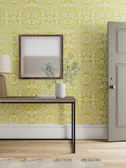 Morris & Co Gold St James Ceiling 10.05M Wallpaper - Image 1 of 2