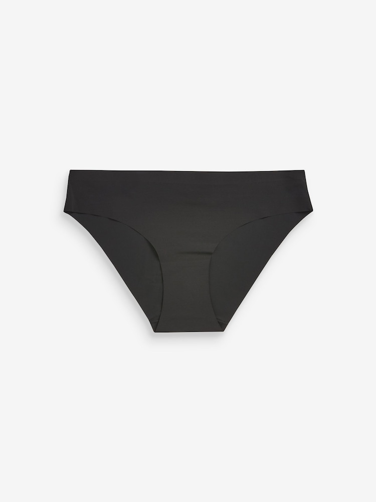 Black/White/Praline Nude Brazilian No VPL Comfort Knickers 3 Pack - Image 14 of 14