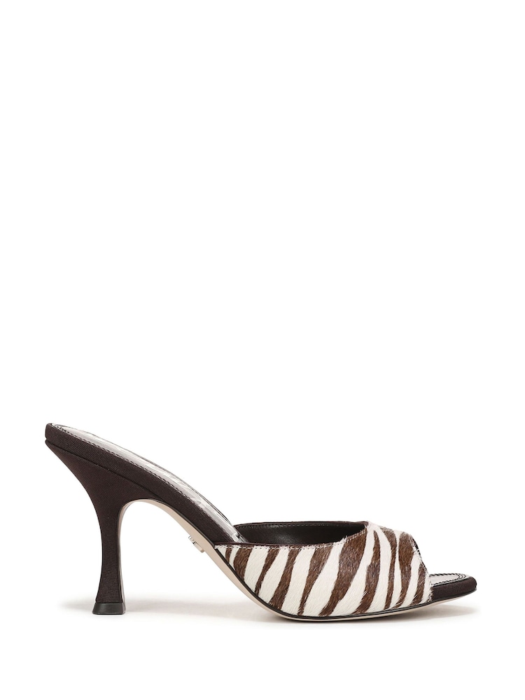Sam Edelman Brown Jeanie Regular Fit Mules - Image 1 of 7