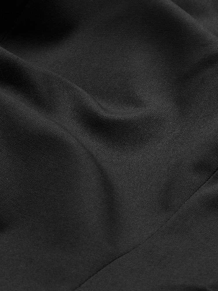 Black Tailored Fuller Bust Single Breasted Blazer - Image 7 of 7