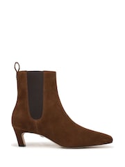 Sam Edelman Brown Peony Regular Fit Ankle Boots - Image 1 of 7