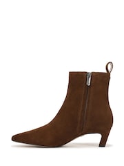 Sam Edelman Brown Peony Regular Fit Ankle Boots - Image 2 of 7
