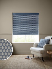 Emily Bond Indigo Jaipur Made to Measure Roller Blinds - Image 1 of 6