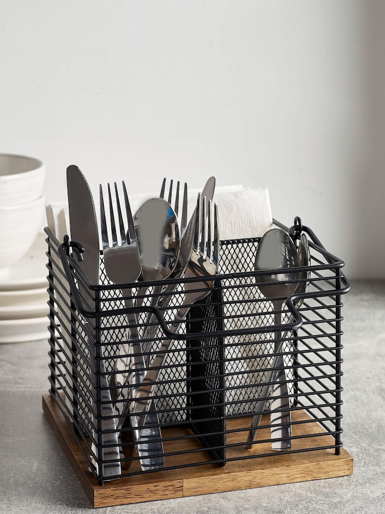 Black Bronx Cutlery Caddy - Image 1 of 3