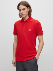 BOSS Bright Red Passenger Polo Shirt - Image 1 of 5