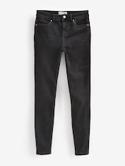 Washed Black Supersoft Skinny Jeans - Image 5 of 6