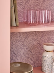 Clarke and Clarke Pink Ashdon Glass Cabinet - Image 4 of 10
