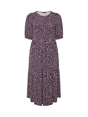 Yours Curve Polka Dot Maxikjole - Bilde 5 av 6