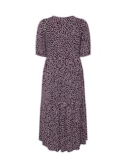 Yours Curve Polka Dot Maxikjole - Bilde 6 av 6