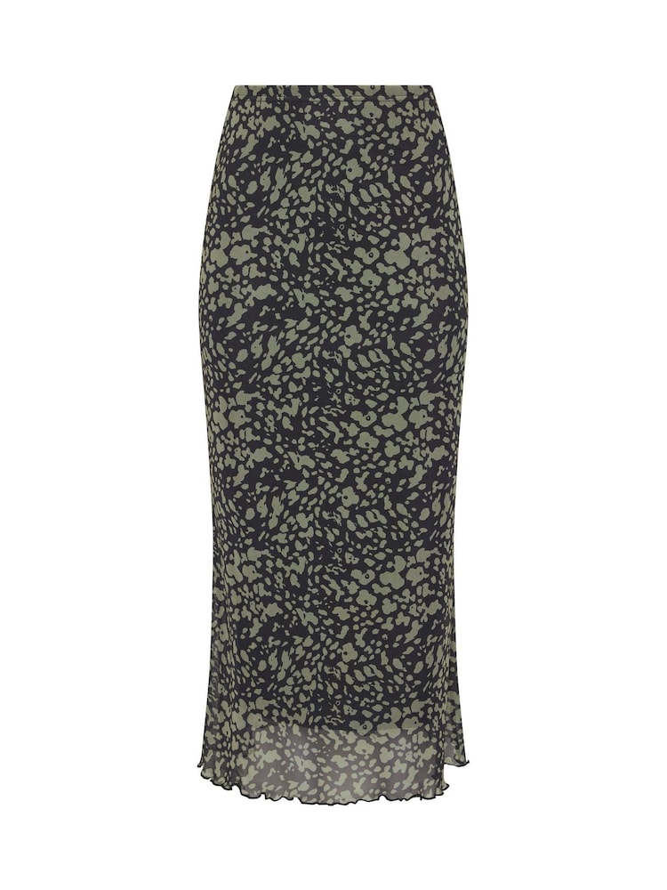 M&Co Green Mesh Maxi Skirt - Image 5 of 5 M&Co Green Mesh Maxi Skirt - Image 5 of 5