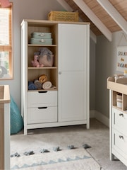 Mamas & Papas White Harwell Wardrobe - Image 1 of 5