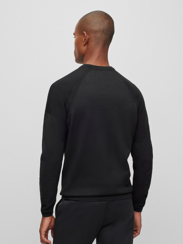 BOSS Black Perform Jumper - Image 2 of 5 BOSS Black Perform Jumper - Image 2 of 5
