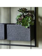 Gallery Home Black Hacienda Wall Planter - Image 2 of 5