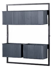 Gallery Home Black Hacienda Wall Planter - Image 5 of 5