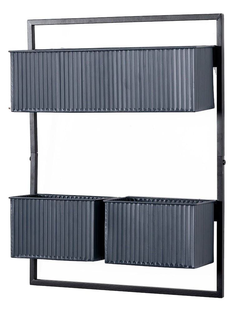 Gallery Home Black Hacienda Wall Planter - Image 5 of 5