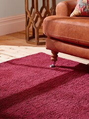 Dark Pink Fleecy Rug - Image 2 of 6