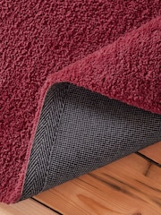 Dark Pink Fleecy Rug - Image 4 of 6