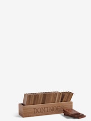 Brown Bronx Wooden Dominoes - Image 3 of 5