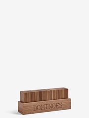 Brown Bronx Wooden Dominoes - Image 4 of 5