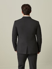 Charcoal Grey Slim Fit Motionflex Stretch Suit: Jacket - Image 2 of 11