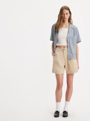 Levi's® Safari Pleated Tailored Shorts - Image 1 of 8
