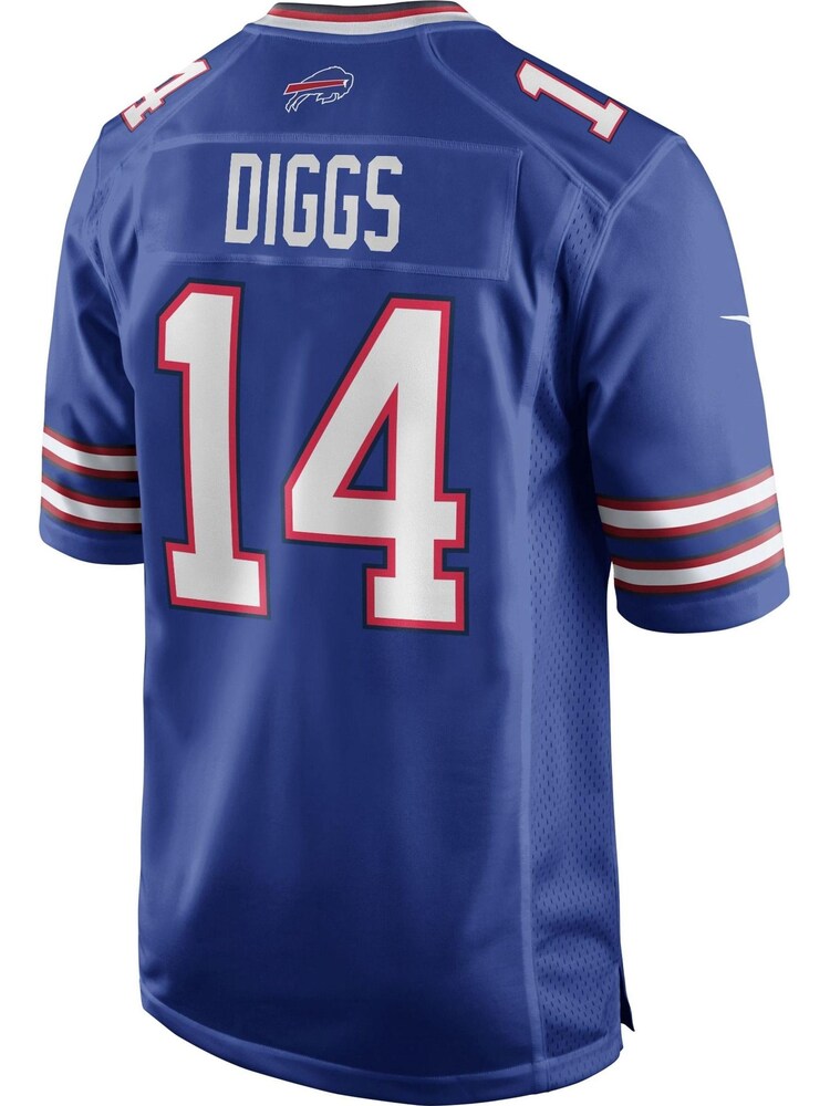 Nike Blue Buffalo Bills Buffalo Bills Home Game Jersey - Stefon Diggs Youth - Image 3 of 3
