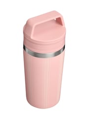 Stanley Peach Rose Picnic Stripe. The Café-To-Go Travel Mug 0.35L / 12oz - Image 5 of 5